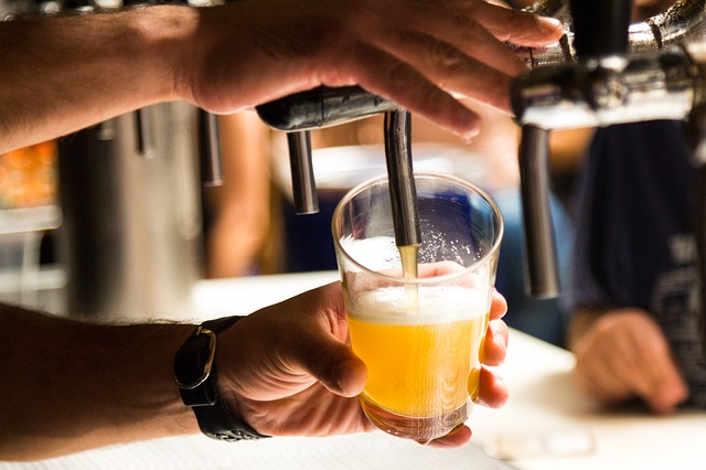Linger Over a Meal in the Open-Air Cafe at Night Shift Brewing image